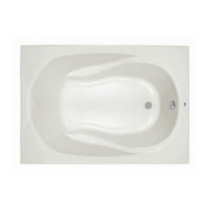 Lansford 60" x 42" Drop In Acrylic Soaking Tub with Reversible Drain and Overflow