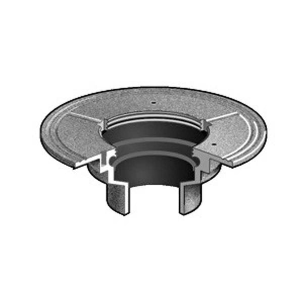 A1 Floor Drain Trap Primer Body, 4 in Outlet, Push