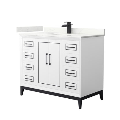 Marlena Single Bathroom Vanity - 42W x 35.25H x 22D