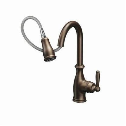 Brantford™ Kitchen Faucet, Deck Mount, ADA, 1 Lever Handle, 1 or 3-Hole, Oil Rubbed Bronze