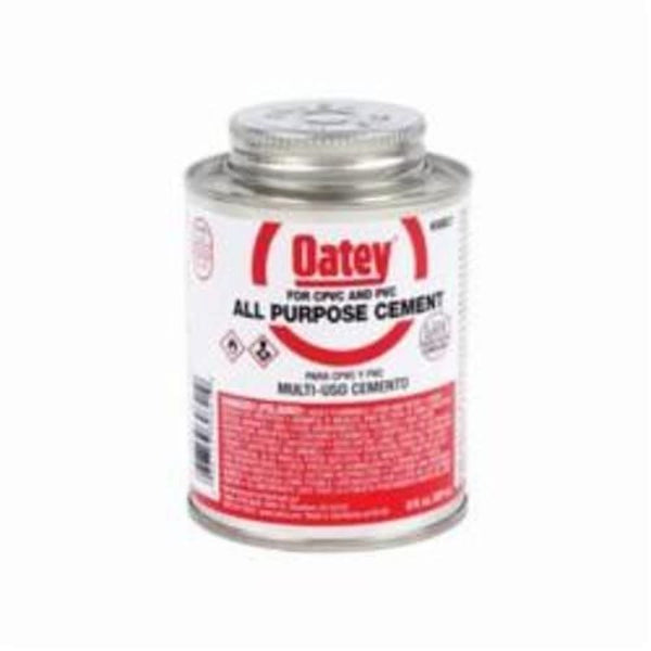 Medium Body Cement, 1/2 pt, Milky Clear, For ABS, PVC, CPVC