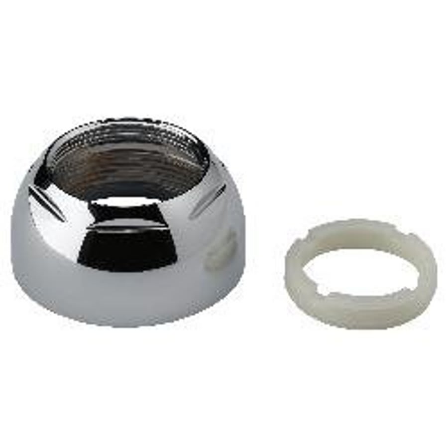 Replacement Cap Assembly With Adjusting Ring, For Use With 1-Handle Kitchen Faucet, Polished Chrome