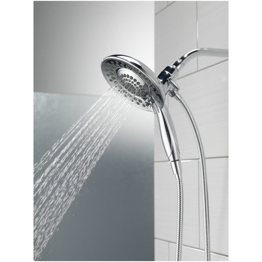 In2ition 2.5 GPM Multi Function Shower Head with Touch-Clean