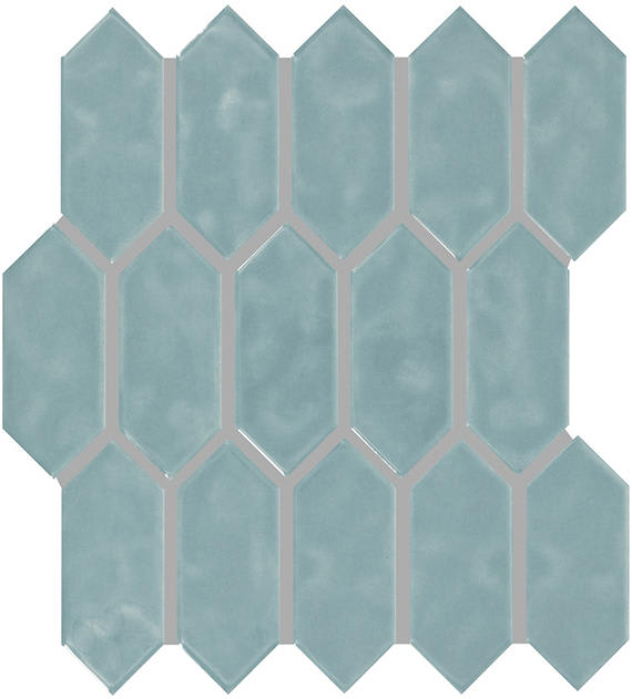 Artezen Classic Blue Picket 2X5 Glossy