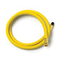 Extension Hose, 0 to 100 psi, 3/16 in Hose ID, For Use With Plug Up to 15 in, Rubber, White