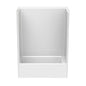 Everyday 1-Piece Tub & Shower, 80 x 60 in, Left Hand Drain, White