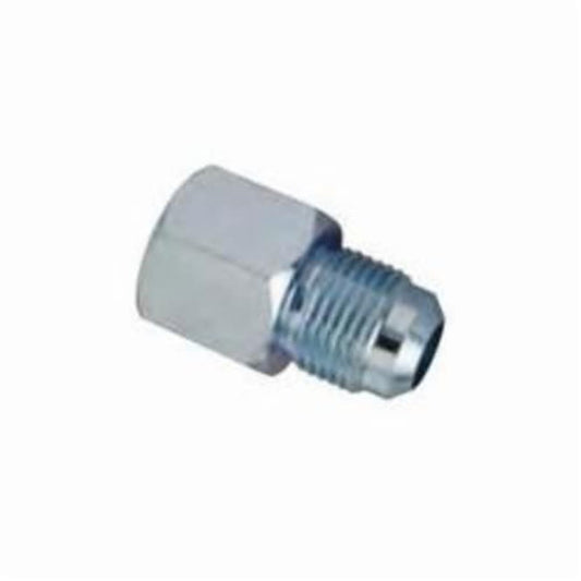 Gas Female Adapter, 1/2 in, Flare x FNPT, Steel