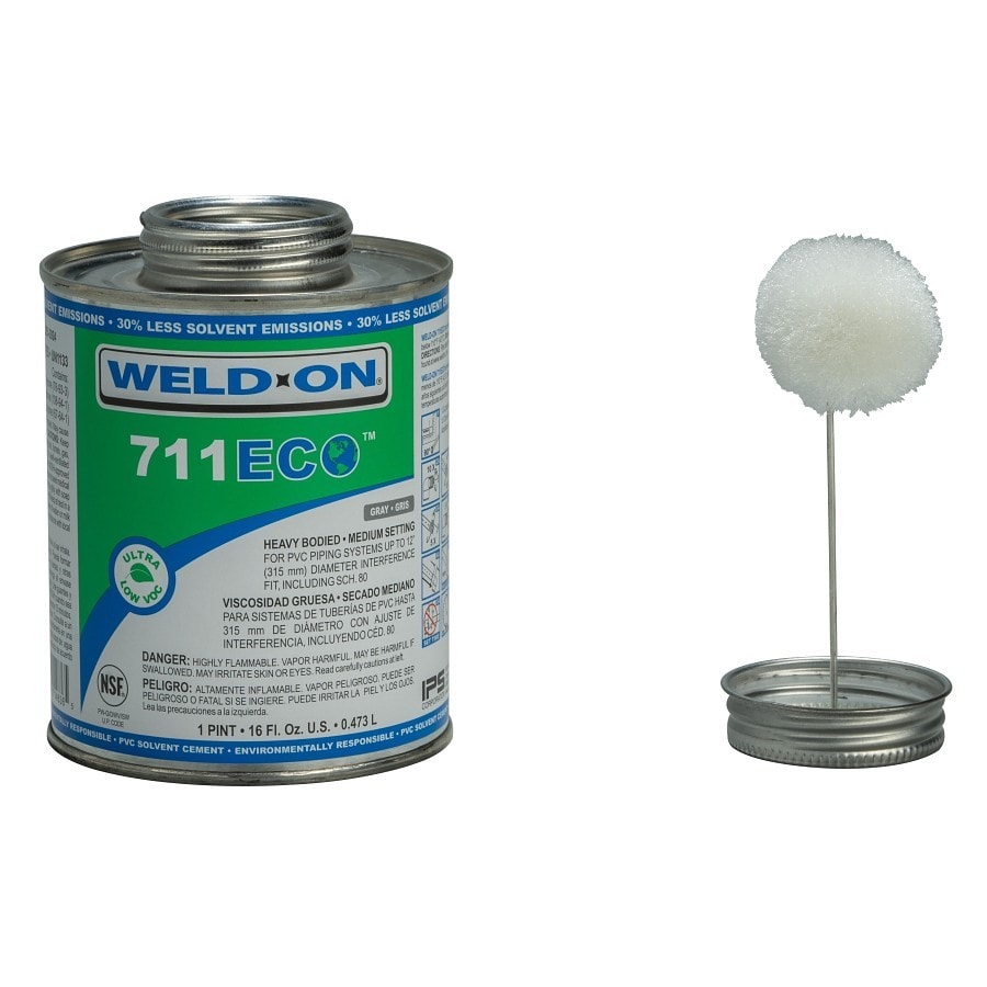 711™ Heavy Body Cement, 1 pt, Gray, For PVC