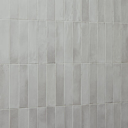 Rice Grigio Rectangle 3X8 Glossy