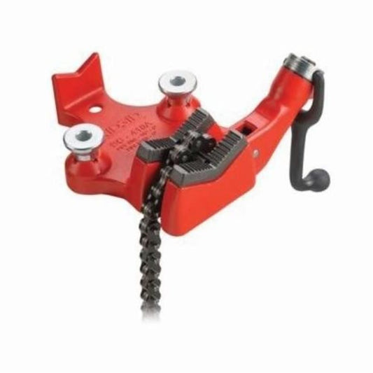 BC410 Top Screw Bench Chain Vise, 1/8 to 4 in Pipe