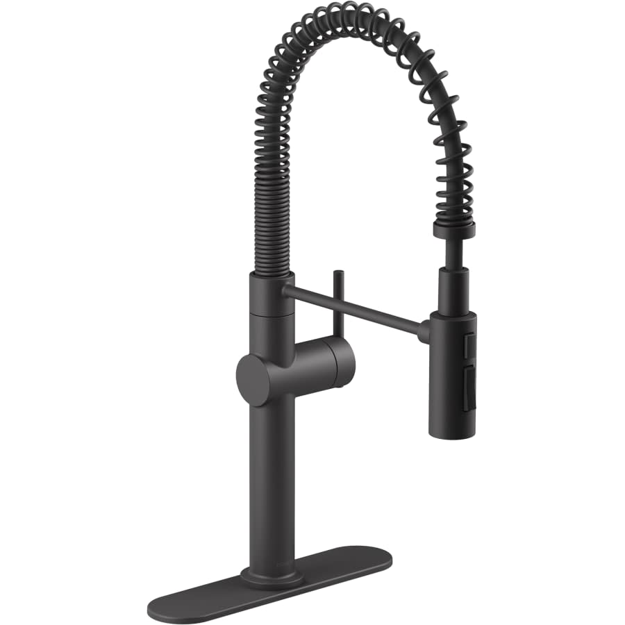 Crue 1.5 GPM Single Hole Pre-Rinse Pull Down Kitchen Faucet - Includes Escutcheon