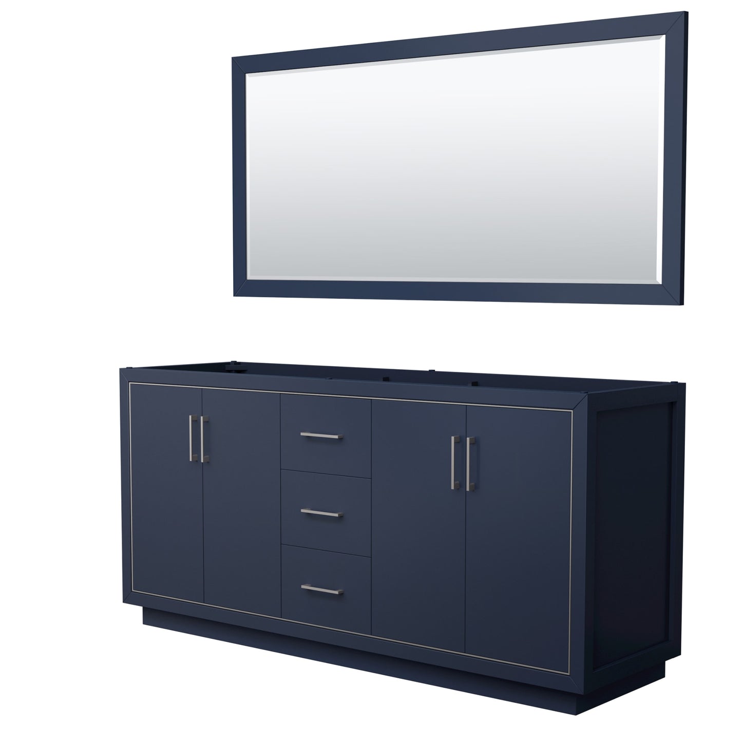 Icon Double Bathroom Vanity - 71W x 34.25H x 21.75D