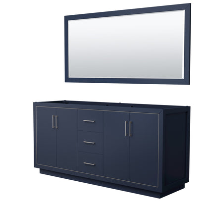 Icon Double Bathroom Vanity - 71W x 34.25H x 21.75D