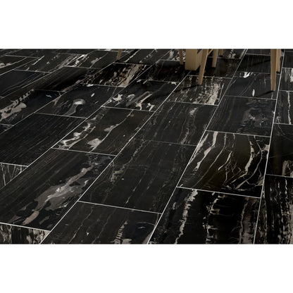 BLACK SILK PL 12X24