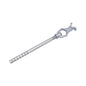 Hydrant Wrench, 20 in L, Forged Steel Handle, Forged Steel Head, Zinc-Chromate