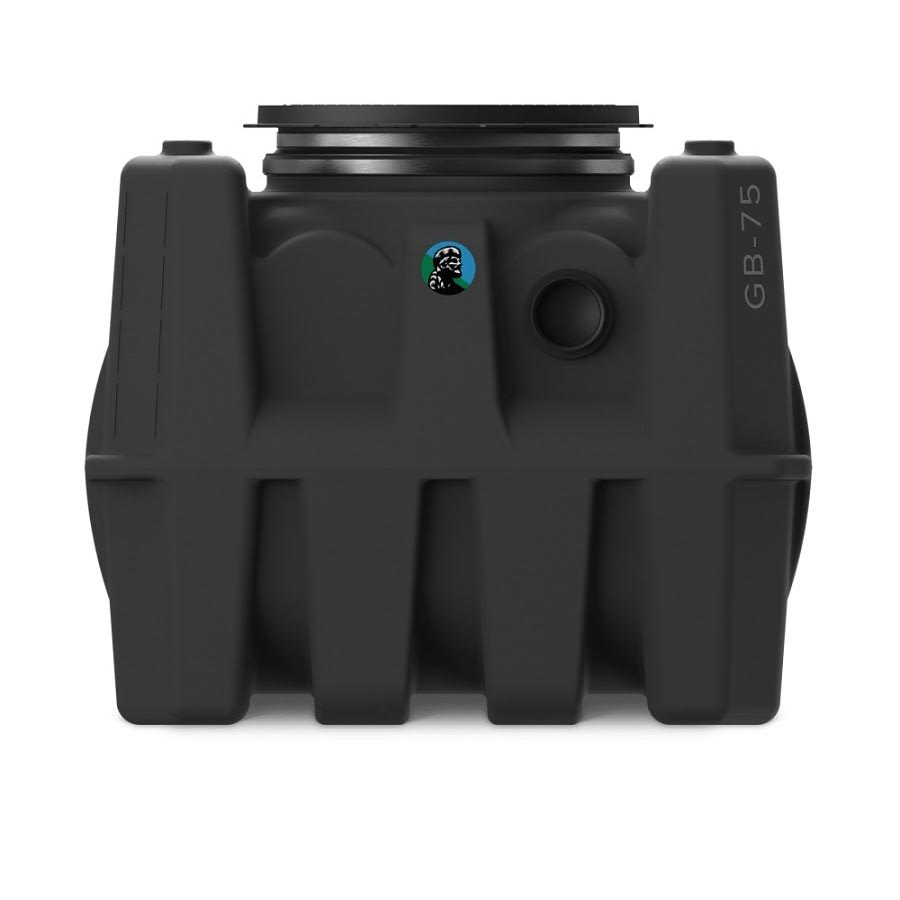 Great Basin™ Grease Interceptor, 616 lb, 75 gpm, Polyethylene