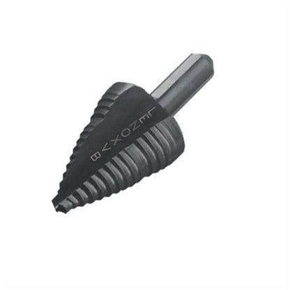 Vari-Bit® Step Drill, 3/16 to 7/8 in, Max Hole Diameter, 12 Steps