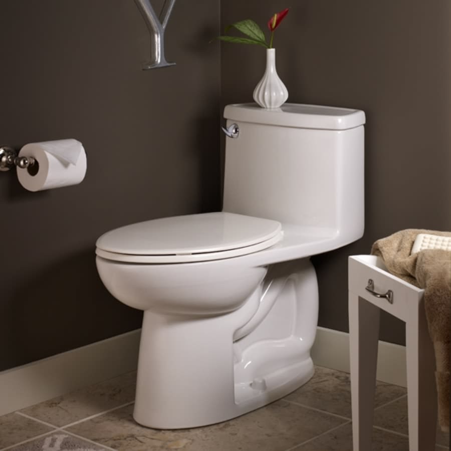 Cadet 3 Elongated Compact One-Piece Toilet with EverClean Surface and Right Height Bowl - Includes Slow-Close Seat