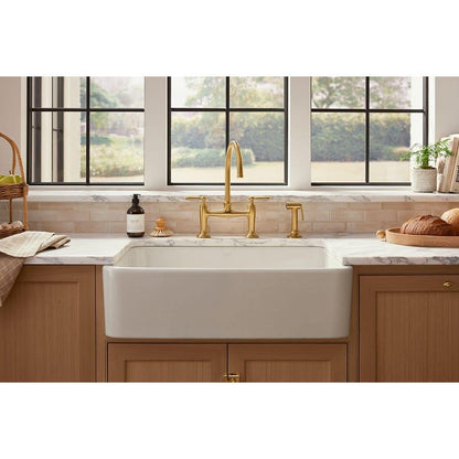 Edalyn™ by Studio McGee Kitchen Faucet, Deck Mount, ADA, 2 Lever Handle, 2-Hole, Polished Chrome