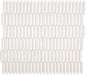 Revalia Remix Calming White Picket 1X4 Glossy