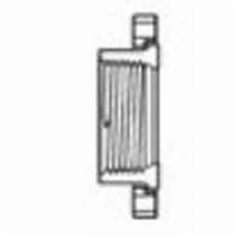 2-Piece Flange, 6 in, FNPT, PVC, SCH 80/XH