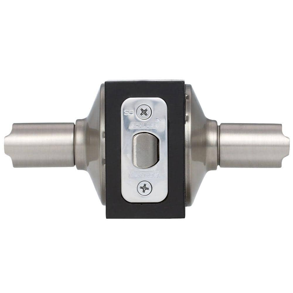 Latitude Satin Nickel Hall/Closet Door handle