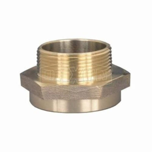 Reducing Hex Nipple, 2 x 1-1/2 in, Brass, FNPT x Male NH NST