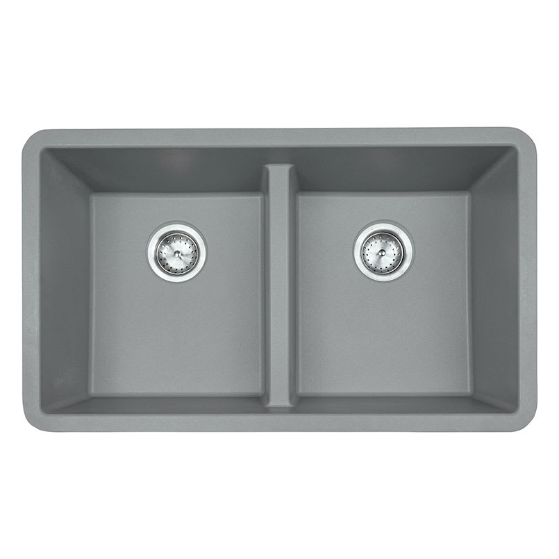 Gray Quartz Double Bowl 50/50-3319