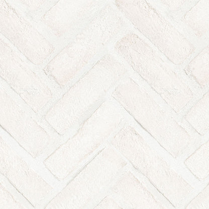 Alpine White Clay Brick Herringbone 2..5