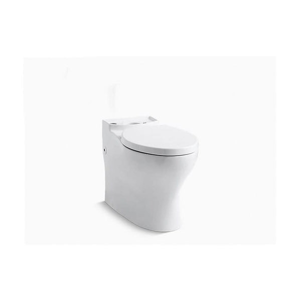 Persuade® Toilet Bowl, Floor Mount, 12 in Rough, Elongated, White