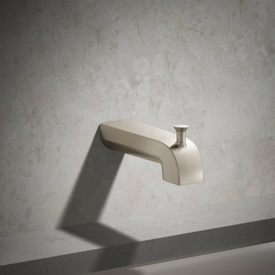 Pitch 6" Integrated Diverter Tub Spout