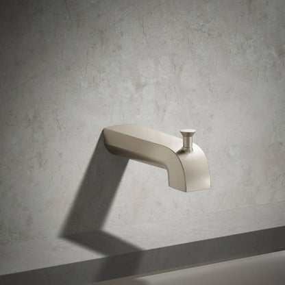 Pitch 6" Integrated Diverter Tub Spout
