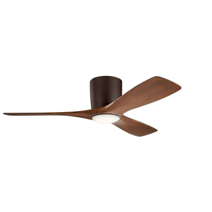 Volos 48" 3 Blade Hugger Indoor Ceiling Fan - Wall Control Included