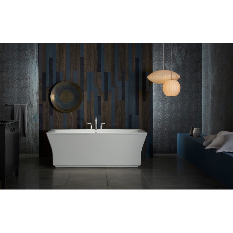 Stargaze 60" Soaking Bathtub for Freestanding Installations with Center Drain