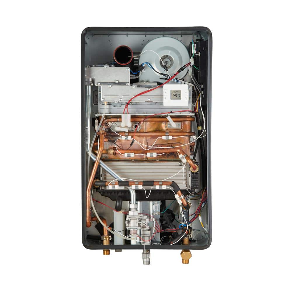 Greentherm T9800 SEO 199 - 11.2 GPM Residential Natural Gas or Liquid Propane Outdoor Gas Tankless Water Heater