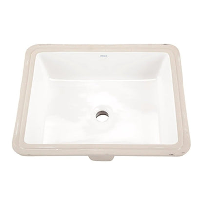 Wicker Park™ Under Mount Lavatory Sink, ADA, 19-5/8 x 15-1/2 x 6-3/4 in, Vitreous China, White