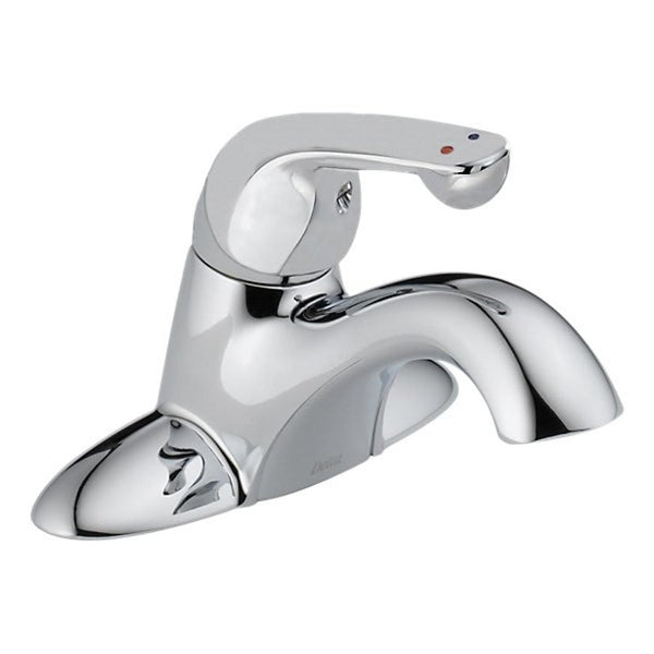 HDF® Centerset Lavatory Faucet, ADA, 1 Handle, 2-Hole, 0.35 gpm, Chrome