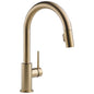 Trinsic® Kitchen Faucet, Deck Mount, ADA, 1 Lever Handle, 1-Hole, Champagne Bronze