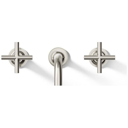 Purist 1.2 GPM Wall Mounted Widespread Bathroom Faucet