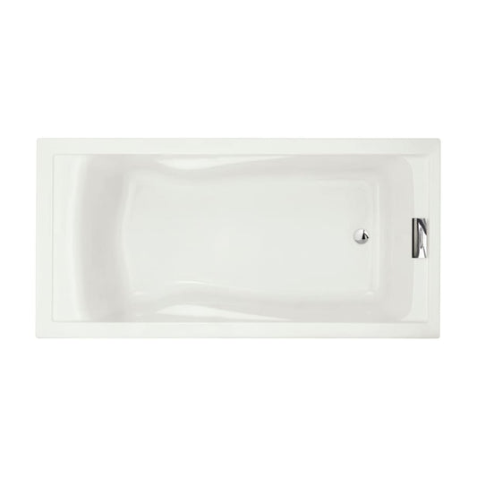 Evolution 72" Acrylic Soaking Bathtub with Reversible Drain