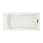 Evolution 72" Acrylic Soaking Bathtub with Reversible Drain
