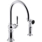 Artifacts 1.5 GPM Single Hole Kitchen Faucet - Includes Side Spray