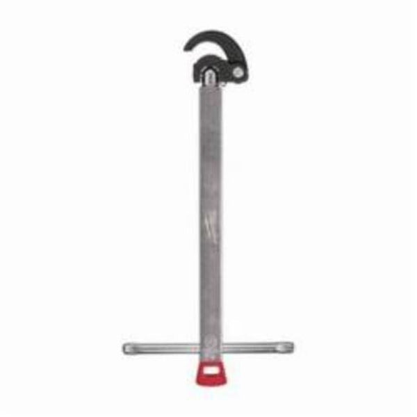 Adjustable Small Basin Wrench, 14.6 in OAL, 90 deg