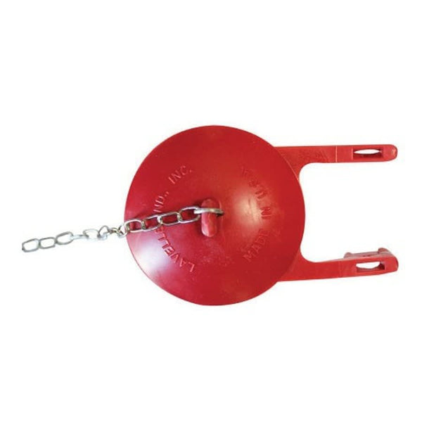 Flush Ball Flapper, Rubber, Red