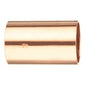 No-Stop Coupling, 1/2 in, C, Cleaned & Bagged Copper