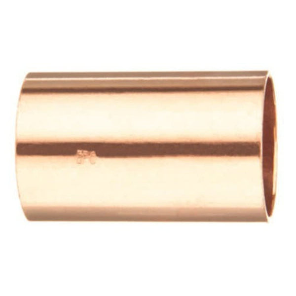 No-Stop Coupling, 2-1/2 in, C, Copper