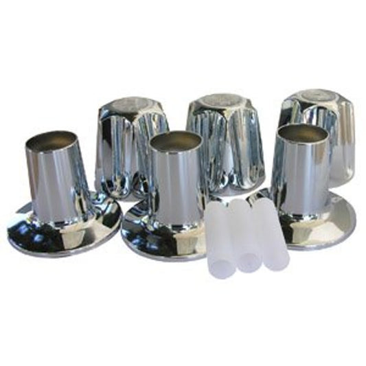 Pp 3-Vlv Verve Trim Set, Polished Chrome