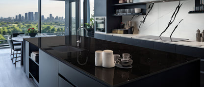 Pre Fab Sparkling Black