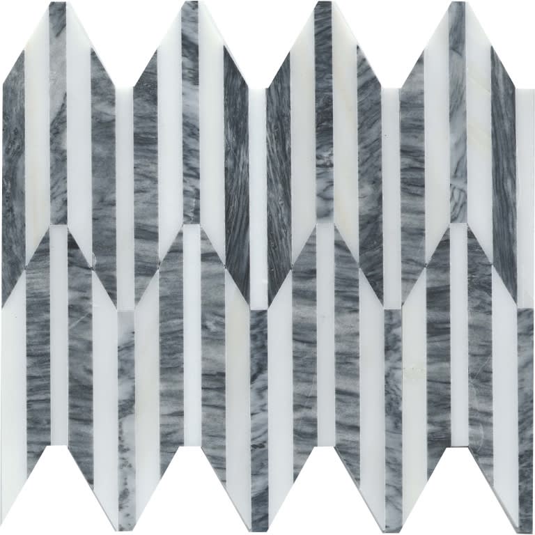 BIZOU WHITE/GRAY PL PEAK/MO