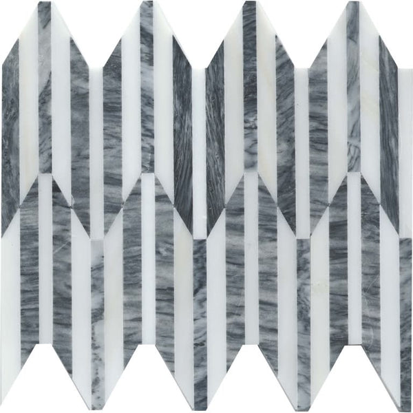BIZOU WHITE/GRAY PL PEAK/MO